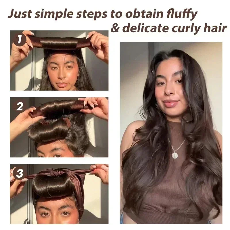 3 Pack Hair Heatless Curler Rod